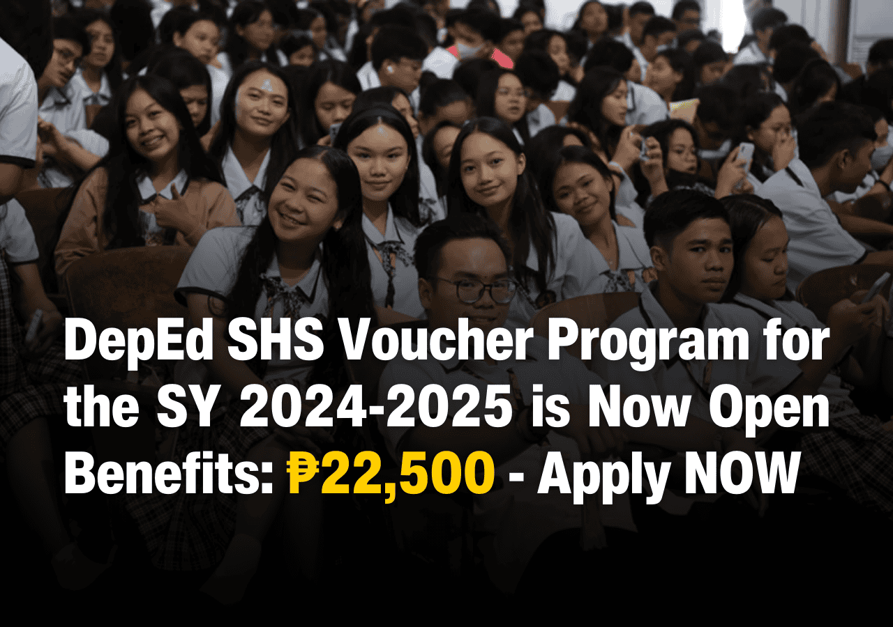 DepEd SHS Voucher 2024 is Open | Benefits: up to ₱22,500 - News Today ...